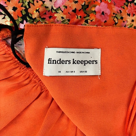 Finders Keepers Floral Plunge Dress - Picture 7 of 12